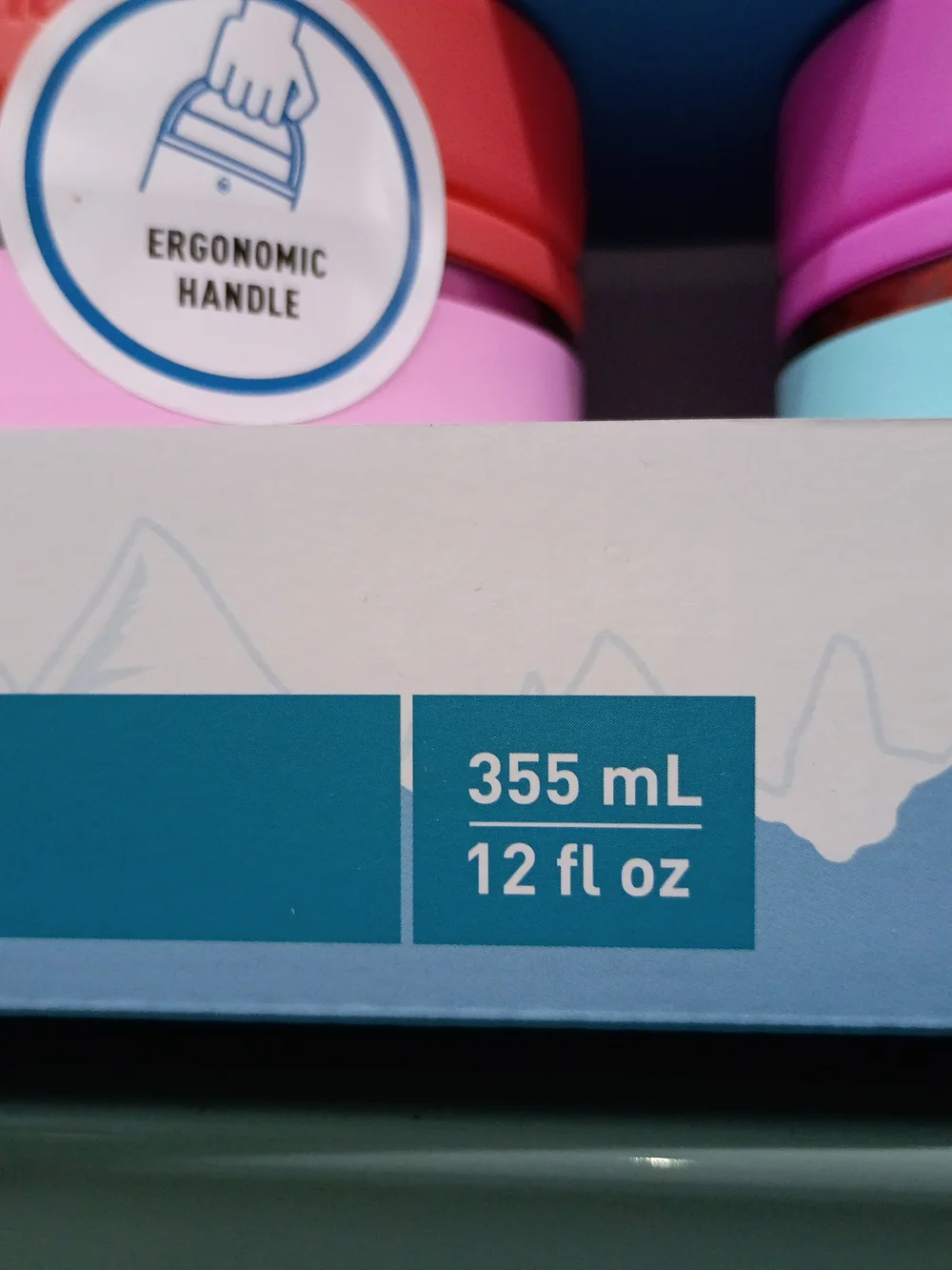 2 Pink and Coral Ergonomic Handle Lunch Container And Purple And Blue